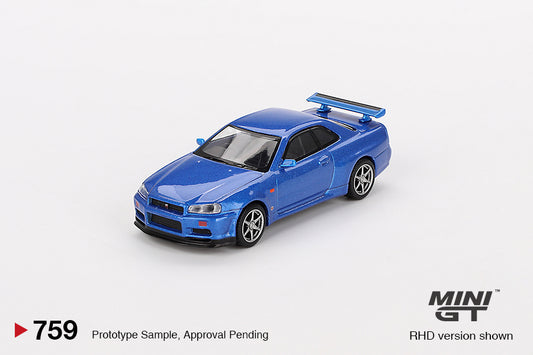 #759 - 1999 Nissan Skyline GT-R R34 V-Spec Bayside Blue