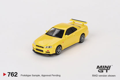 #762 - 1999 Nissan Skyline GT-R (R34) V-Spec Lightning, Yellow