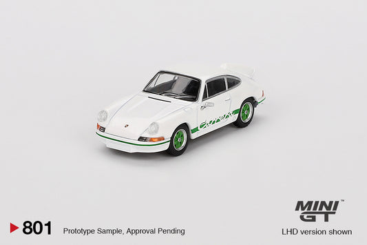 #801 - Porsche 911 (901) 2,7 Carrera RS Grand Prix White w/ Green Livery 1973