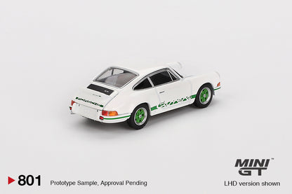 #801 - Porsche 911 (901) 2,7 Carrera RS Grand Prix White w/ Green Livery 1973