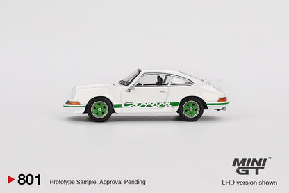 #801 - Porsche 911 (901) 2,7 Carrera RS Grand Prix White w/ Green Livery 1973