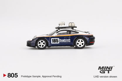 #805 - Porsche 911 (992) Dakar Rallye Design Package White/Gentian Blue Metallic 2023
