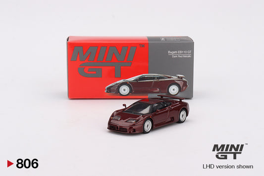 #806 - Bugatti EB110 GT (Dark Red Metallic)