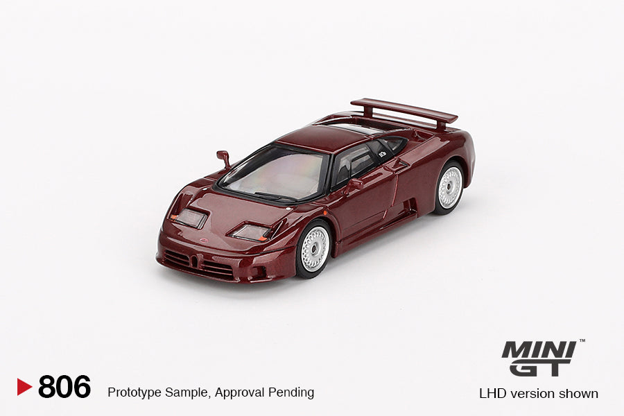 #806 - Bugatti EB110 GT (Dark Red Metallic)
