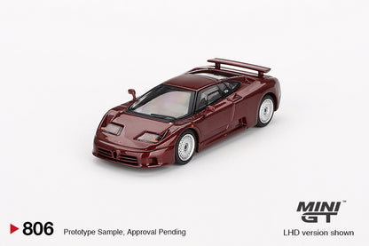 #806 - Bugatti EB110 GT (Dark Red Metallic)