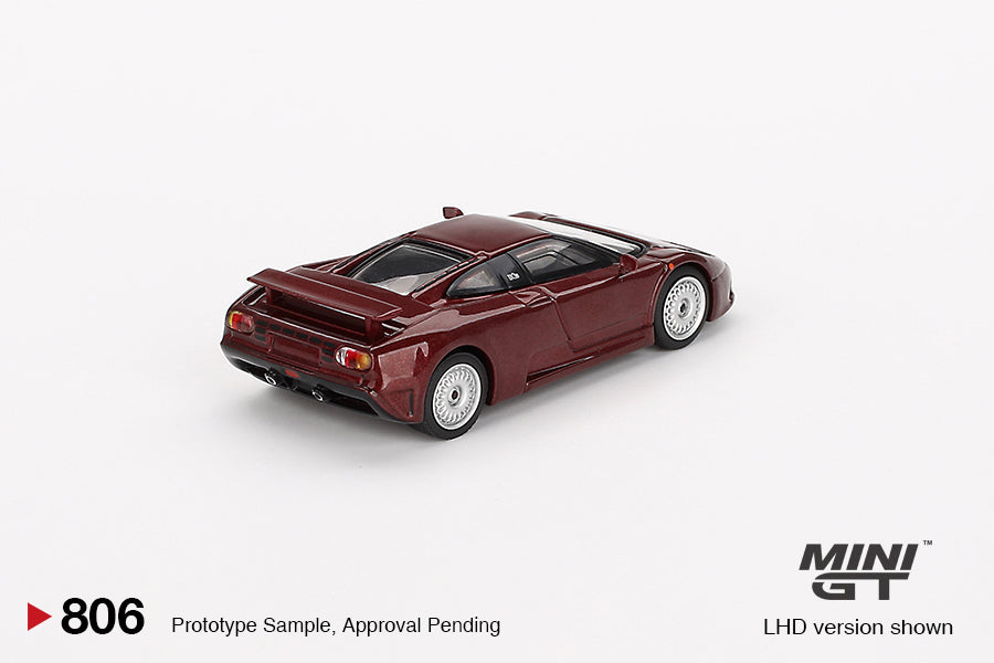 #806 - Bugatti EB110 GT (Dark Red Metallic)