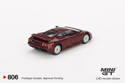 #806 - Bugatti EB110 GT (Dark Red Metallic)