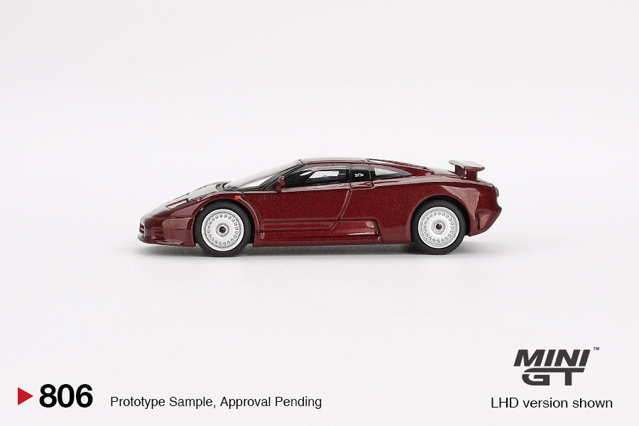 #806 - Bugatti EB110 GT (Dark Red Metallic)