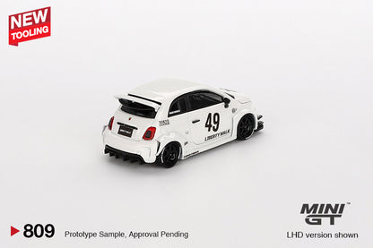 #809 - Fiat 595 Abarth LB-Works X Abas Wworks Gara White 2024