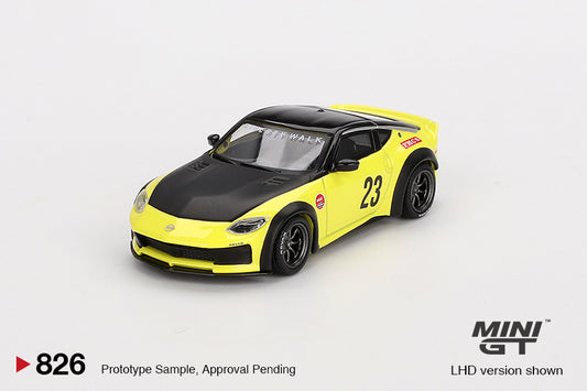 #826 - Nissan Z LB Nation Works IKAZUCHI Yellow 2024