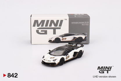 #842 - Lamborghini Aventador SVJ 63 (Bianco Asopo)