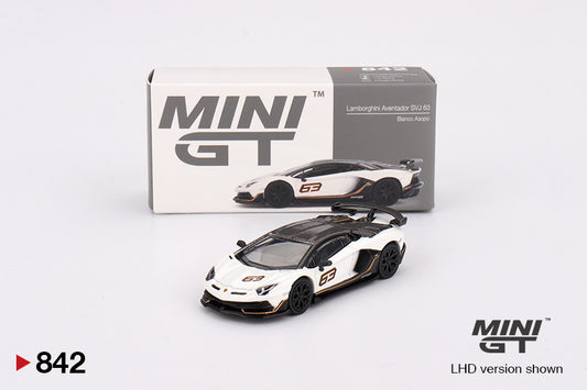 #842 - Lamborghini Aventador SVJ 63 (Bianco Asopo)