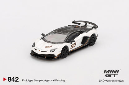 #842 - Lamborghini Aventador SVJ 63 (Bianco Asopo)