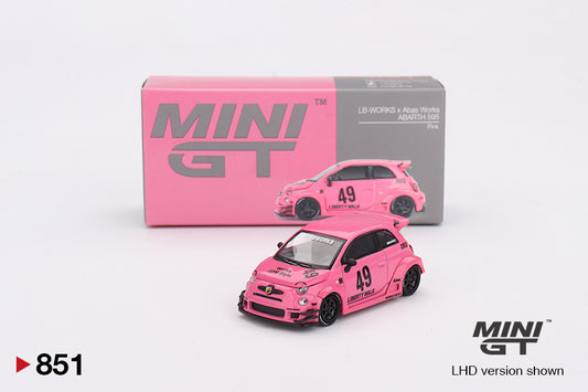 #851 - LB-WORKS x Abas Works ABARTH 595 (Pink)