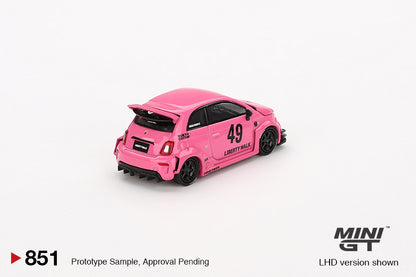 #851 - LB-WORKS x Abas Works ABARTH 595 (Pink)