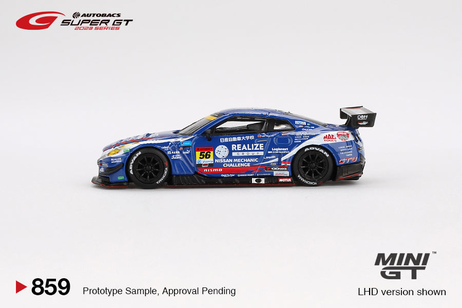 #859 - Nissan GT-R (R35) Nismo GT3 #56 Realize Nissan Mechanic Challenge GT-R Kondo Racing Super GT Series 2023