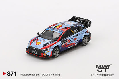 #871 - Hyundai I20 N Rally1 Hybrid #11 RallyE Monte-Carlo Winner 2024