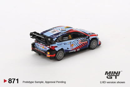 #871 - Hyundai I20 N Rally1 Hybrid #11 RallyE Monte-Carlo Winner 2024