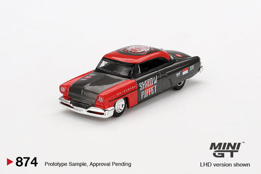 #874 - Lincoln Capri Hot Rod 1954 "Shadow Puppet" (MINI GT x MIZU Diecast 2024)