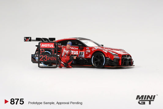#875 - Nissan GT-R (R35) with Matsuda Figure #23 MOTUL (Autech Suzuka Winner 2021)