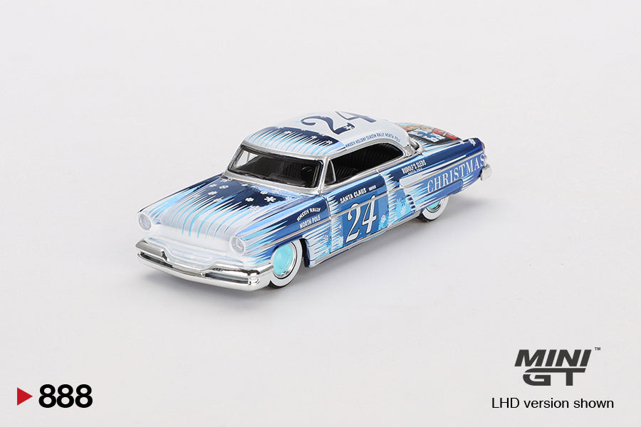 #888 - 1954 Lincoln Capri Christmas Hot Rod By Tim Sadchikov Edition Limited 2024