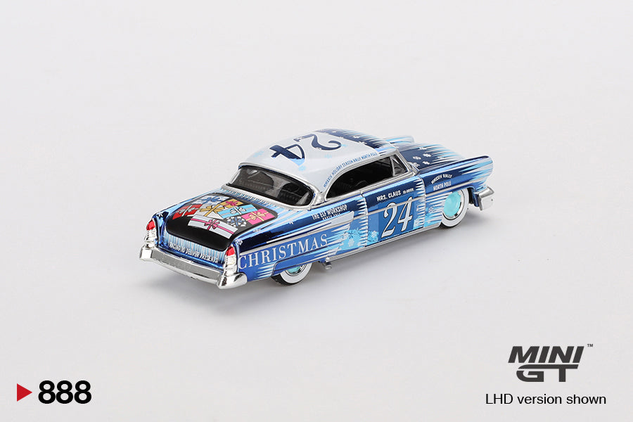 #888 - 1954 Lincoln Capri Christmas Hot Rod By Tim Sadchikov Edition Limited 2024