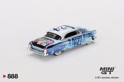 #888 - 1954 Lincoln Capri Christmas Hot Rod By Tim Sadchikov Edition Limited 2024
