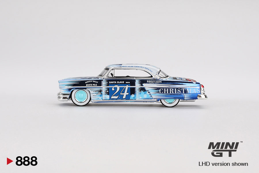 #888 - 1954 Lincoln Capri Christmas Hot Rod By Tim Sadchikov Edition Limited 2024