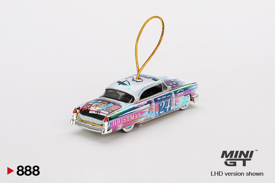 #888 - 1954 Lincoln Capri Christmas Hot Rod By Tim Sadchikov Edition Limited 2024
