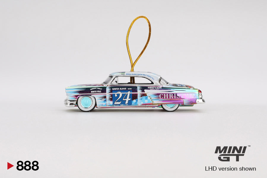 #888 - 1954 Lincoln Capri Christmas Hot Rod By Tim Sadchikov Edition Limited 2024
