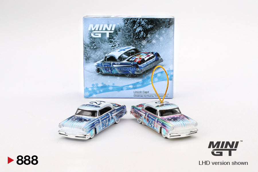 #888 - 1954 Lincoln Capri Christmas Hot Rod By Tim Sadchikov Edition Limited 2024