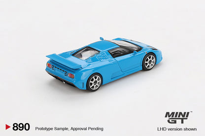 #890 - Bugatti EB110 Super Sport Blue Bugatti 1995
