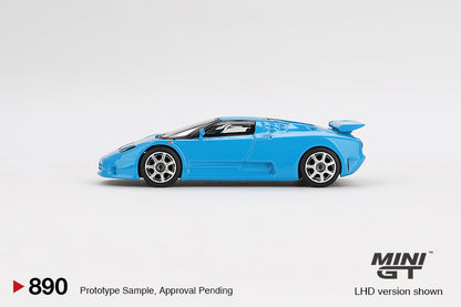 #890 - Bugatti EB110 Super Sport Blue Bugatti 1995