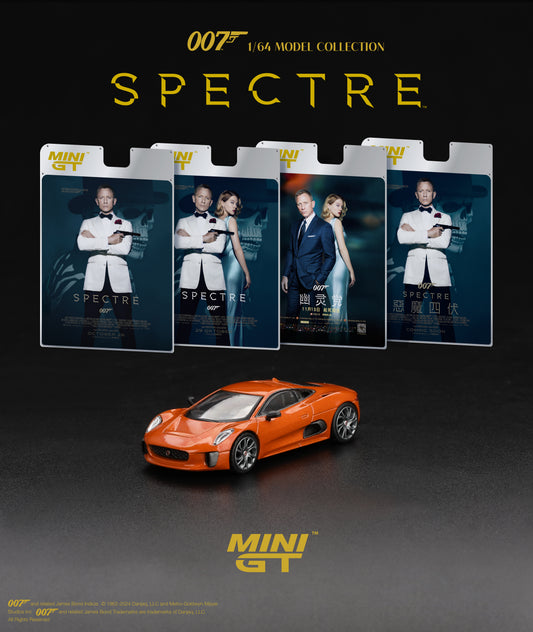 #903-007TC - Jaguar C-X75 Spectre Chinese Blister Packaging 2015