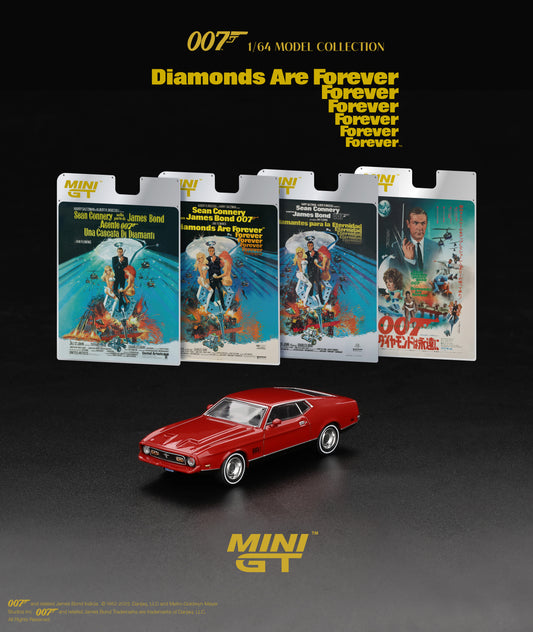 #905-007J - Ford Mustang Mach 1 - Diamonds Are Forever - Japanese Blister 1971