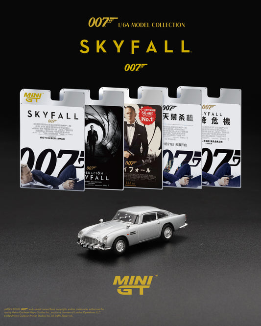 ELŐRENDELÉS - #MGT00913-007C - Aston Martin DB5 Skyfall 2012, Chinese Blister