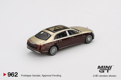 #962 - Mercedes-Maybach S680 (Gold/Dark Red Metallic)