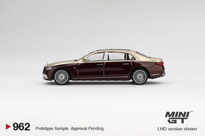 #962 - Mercedes-Maybach S680 (Gold/Dark Red Metallic)