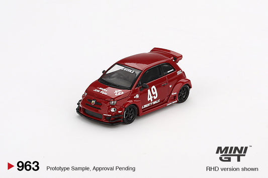 #963 - Fiat Abarth 595 LB-Works X ABAS Works (Red)