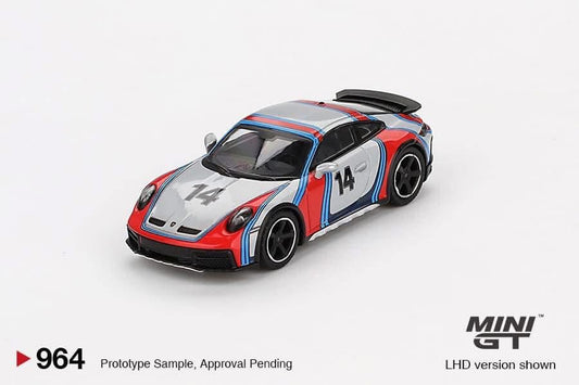 #964 - Porsche 911 Dakar (Ice Grey Metallic - Rally 1974 #14)