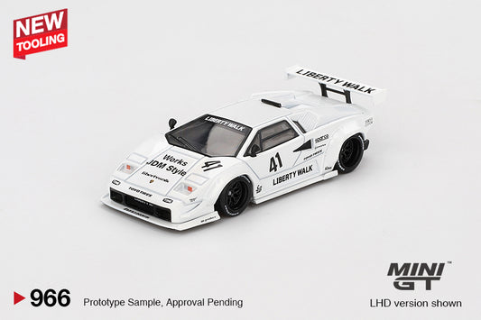 #966 - Lamborghini Countach LB-WORKS White Tokyo Auto Salon 2024