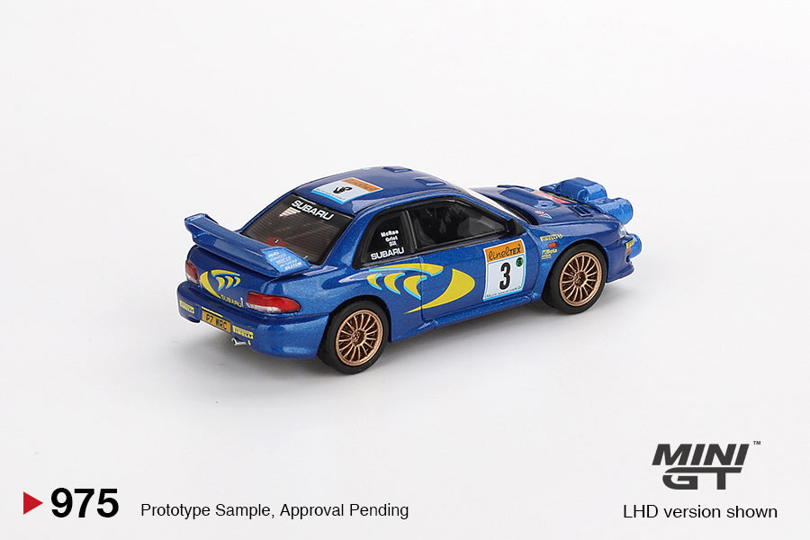 #975-BL - Bliszteres - Subaru Impreza WRC98 #3 Rally Monte-Carlo 1998