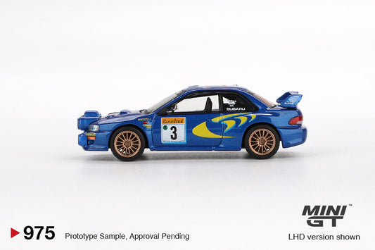 #975-BL - Bliszteres - Subaru Impreza WRC98 #3 Rally Monte-Carlo 1998