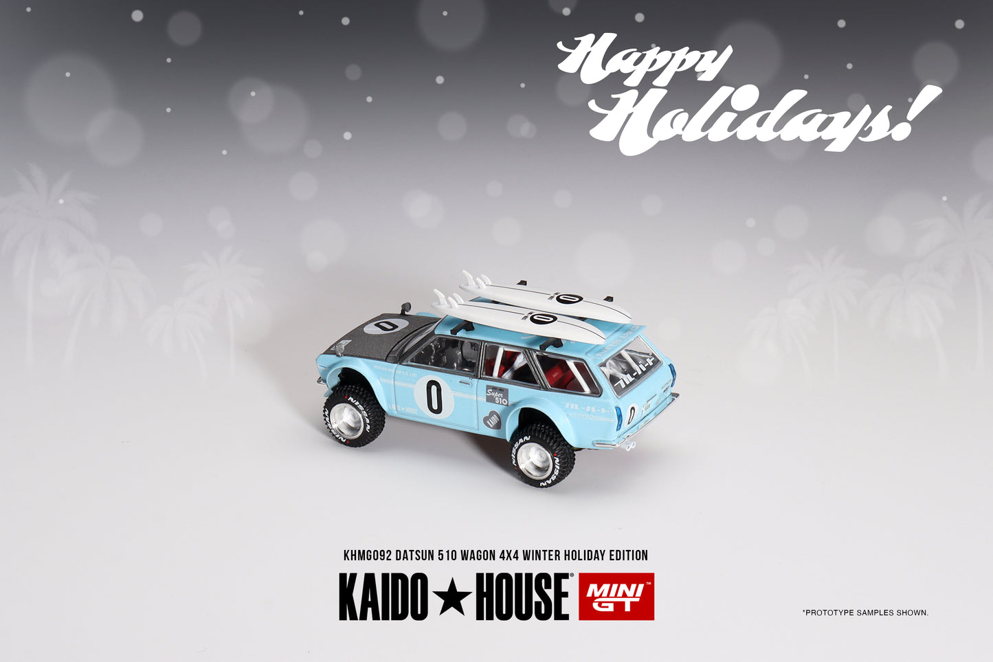 #KHMG092 - Datsun KAIDO 510 Wagon 4x4 Winter Holiday Edition