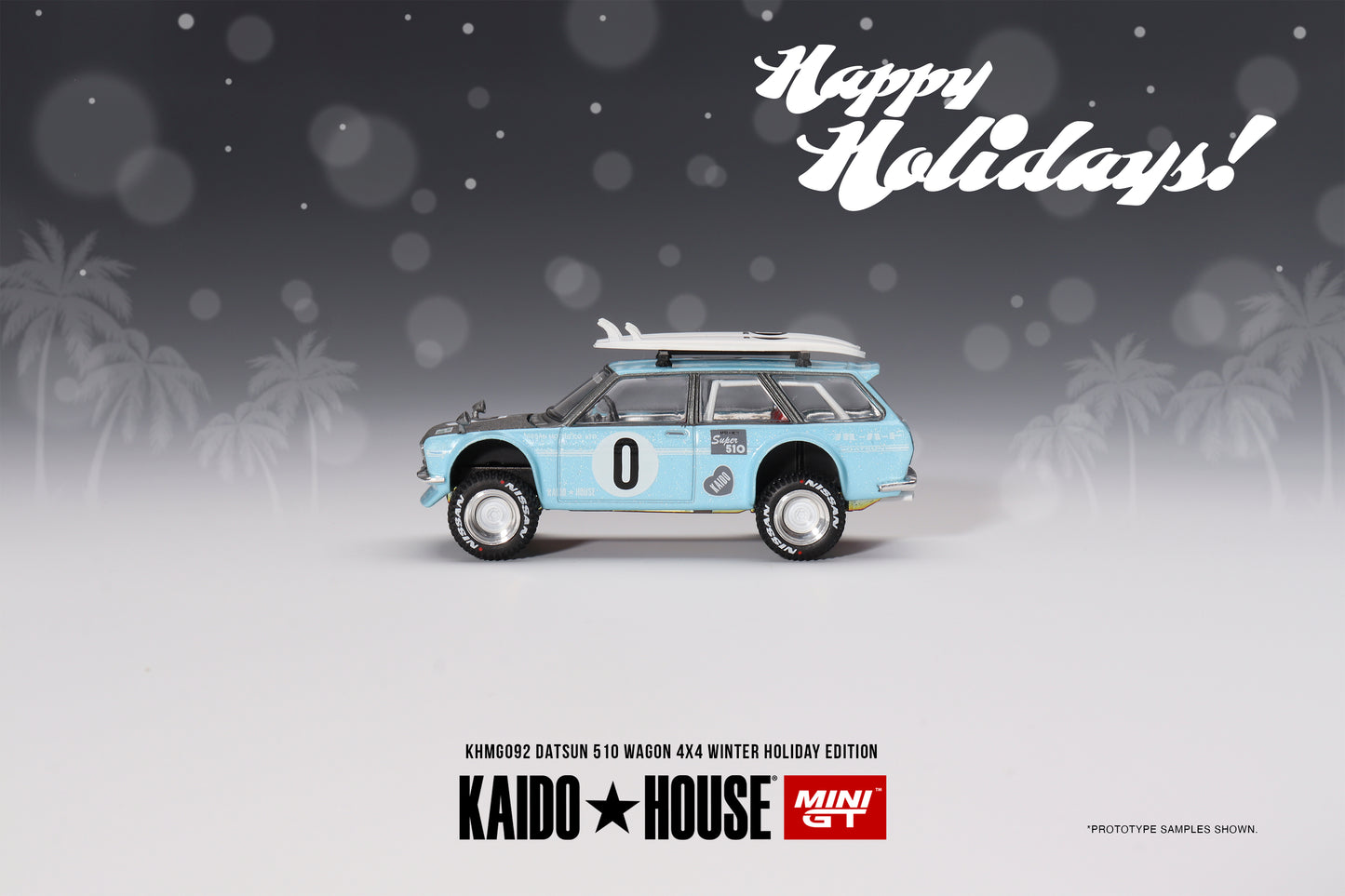 #KHMG092 - Datsun KAIDO 510 Wagon 4x4 Winter Holiday Edition