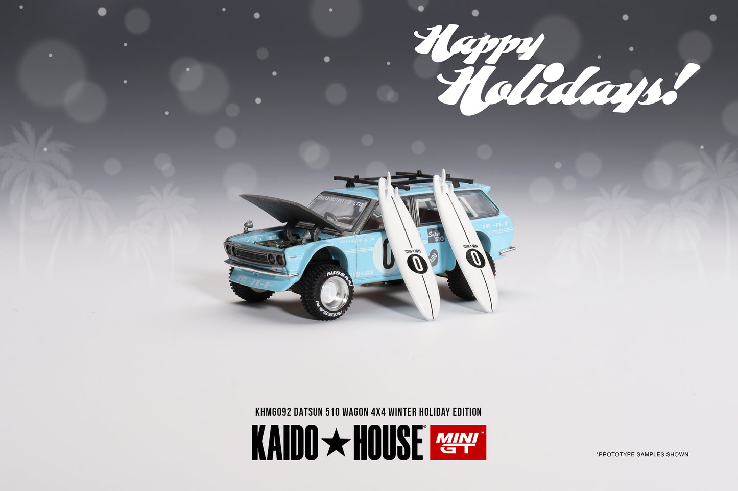 #KHMG092 - Datsun KAIDO 510 Wagon 4x4 Winter Holiday Edition