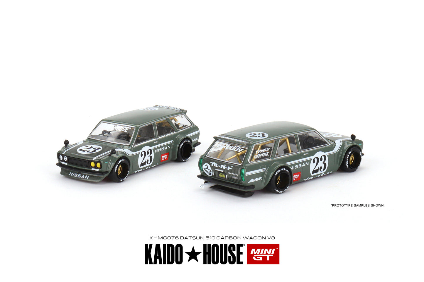 #KHMG076 - Datsun KAIDO 510 Wagon CARBON FIBER V3