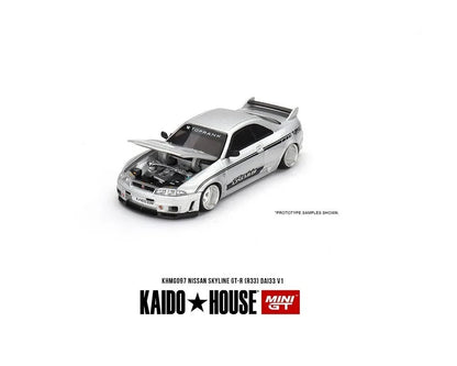 kaido house nissan skyline gt-r (r33) dai33 v1, white
