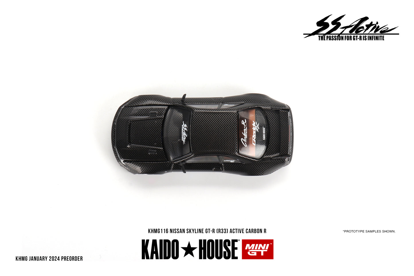 #KHMG116 - Nissan Skyline GT-R (R33) Active Carbon R