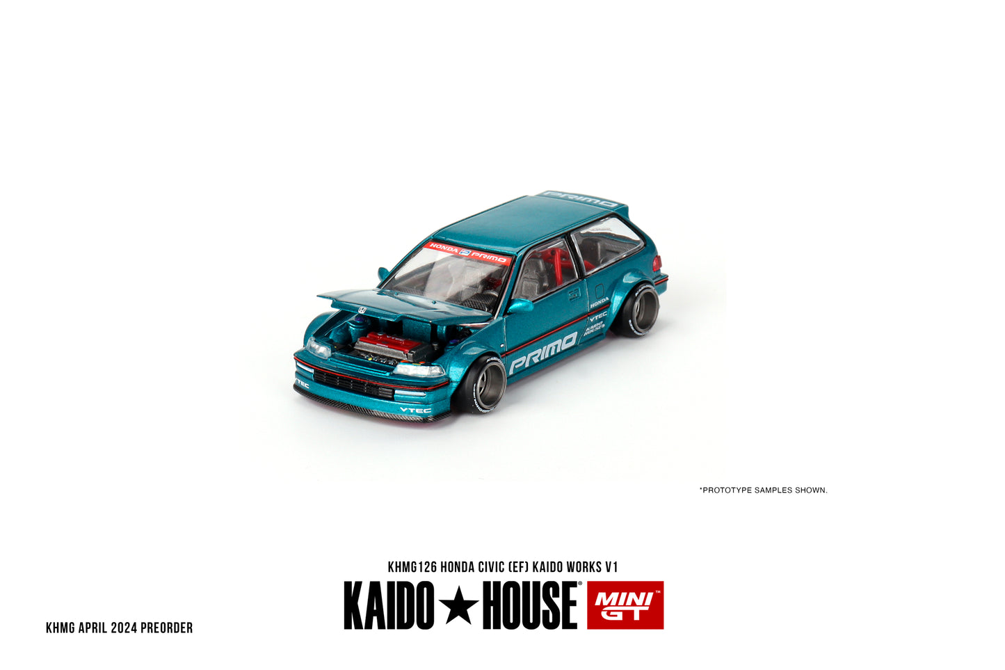 #KHMG126 - Honda Civic (EF) Kaido Works V1
